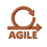 Agile programming technology icon