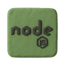 Node.js programming technology icon