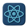 React programming technology icon