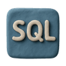SQL programming technology icon